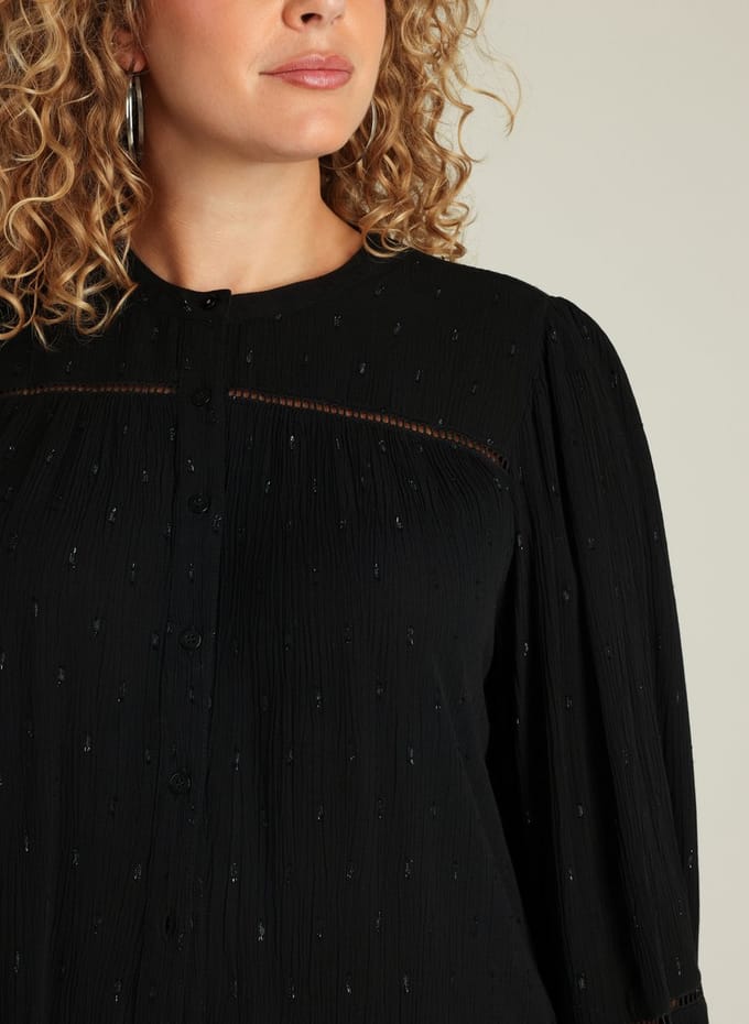 YEST CURVE Georgina Tops - Black - maat 1(48)
