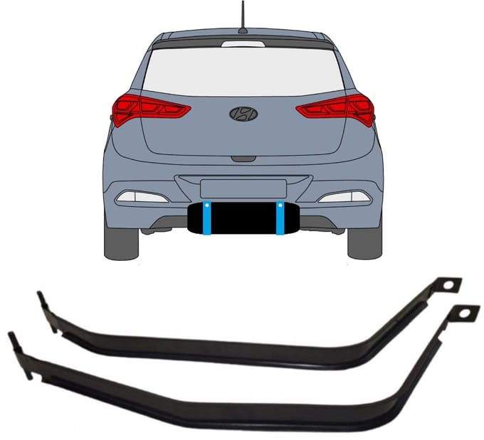 Brandstoftank klemmen voor Hyundai i20 2014-2020