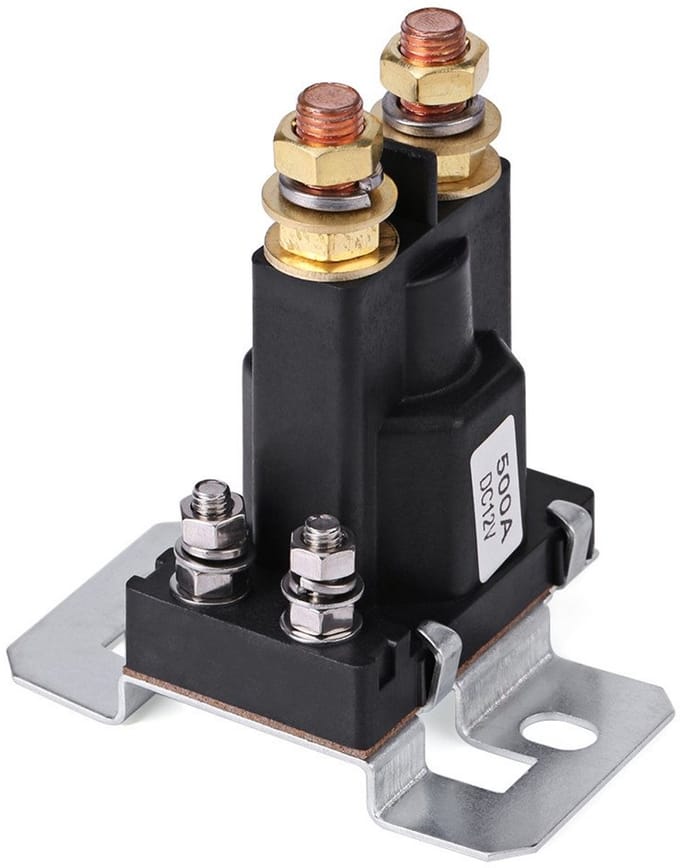 Zwaar DC 12V Startrelais 500A SPST Motor Contactorschakelaar