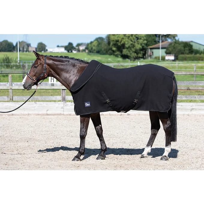 Drogende fleecedeken voor paarden met rolhals Harry's Horse