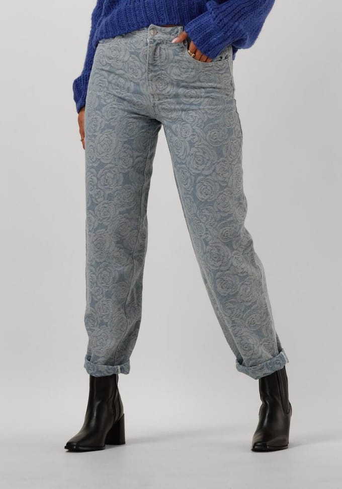 Catwalk Junkie Barrel Fit Jeans Jeans Dames - Broek - Blauw - Maat 30