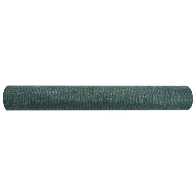 vidaXL - Privacynet - 75 - g/m² - 1,2x10 - m - HDPE - groen
