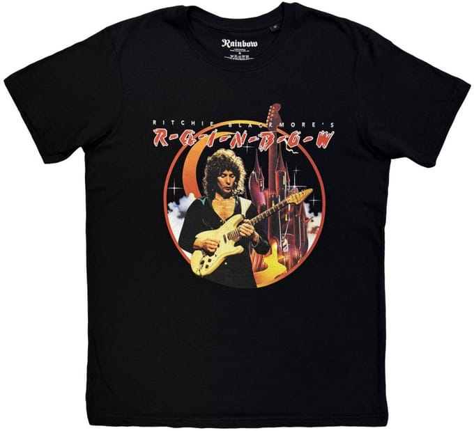 Rainbow - Richie Blackmore Rainbow Heren Tshirt - M - Zwart