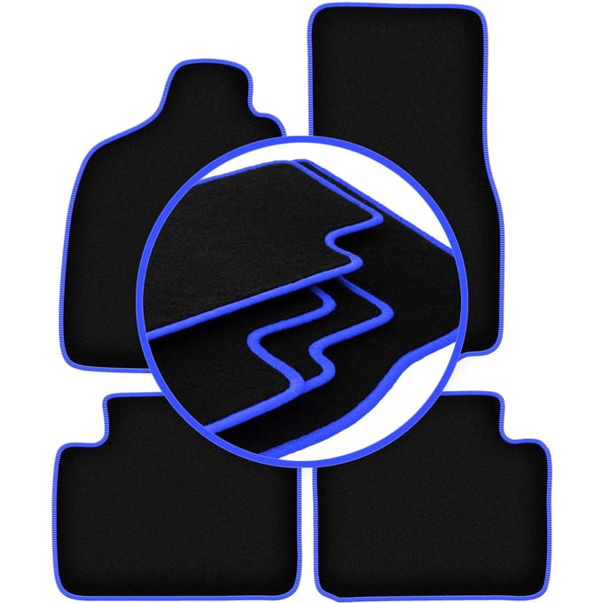 CARLUX-BLUE automatten voor: Nissan Terrano II 0 (1993-2005)
