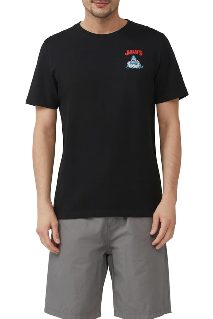s.Oliver  T-shirts Black Taglia: XL | Magliette basic Outlet | Uomo | Nero