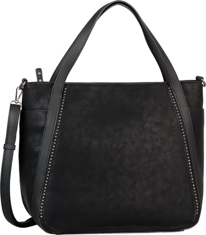 Gabor Schoudertas Lill Zip Shopper Black Zwart