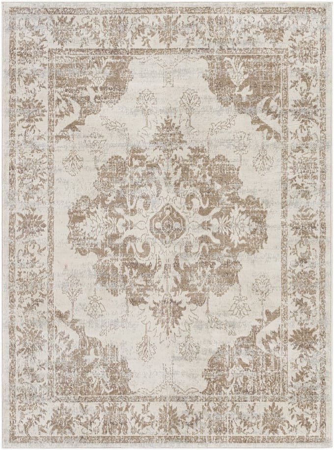 SURYA Shawna vloerkleed vintage oosters beige