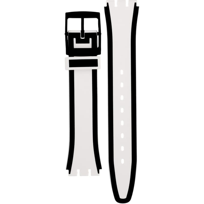 Swatch Plastic - Originals Medium (34mm) /Access/Solar/Musicall/Stop - G/SK/SL/SR/SS/SO28 AGW167 GW167 Net Line Horlogeband
