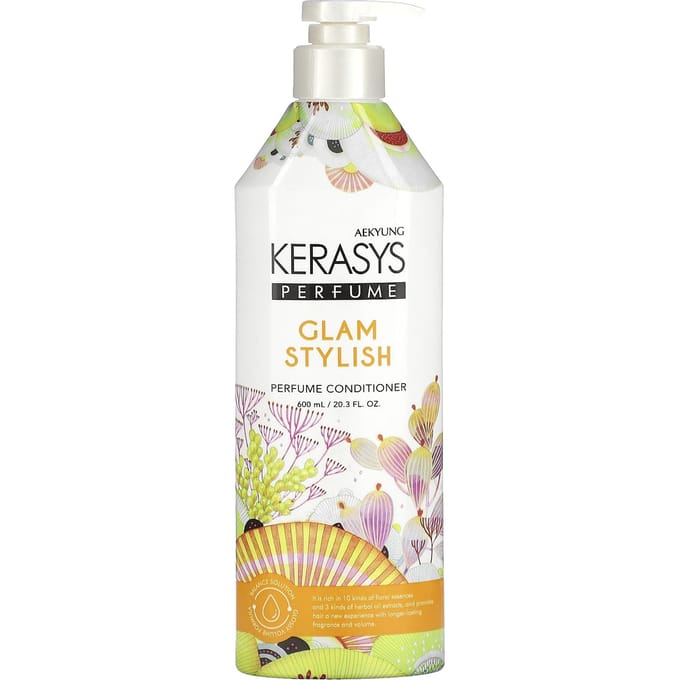 Kerasys, Après-shampoing Parfum Glamour Élégant, 20,3 fl oz (600 ml) white