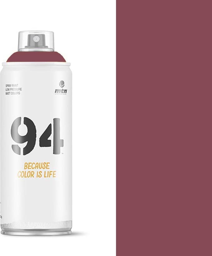 MTN94 Compact Rode spuitverf - 400ml lage druk en matte afwerking