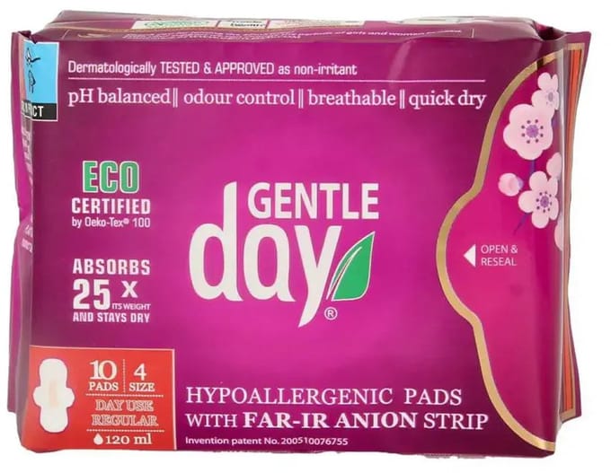 Gentle Day - Maandverband dag - 10 Stuks