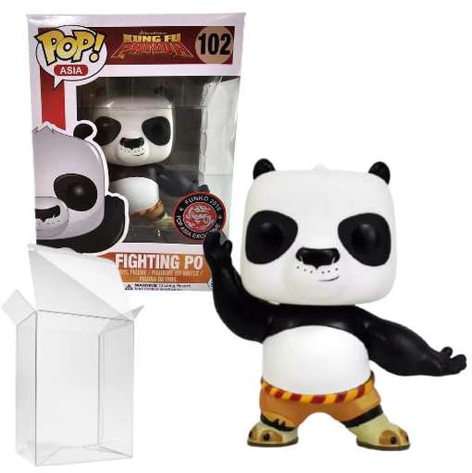 Funko Pop! Asia: Kung Fu Panda - Fighting Po #102 [2016 Asia Exclusive]