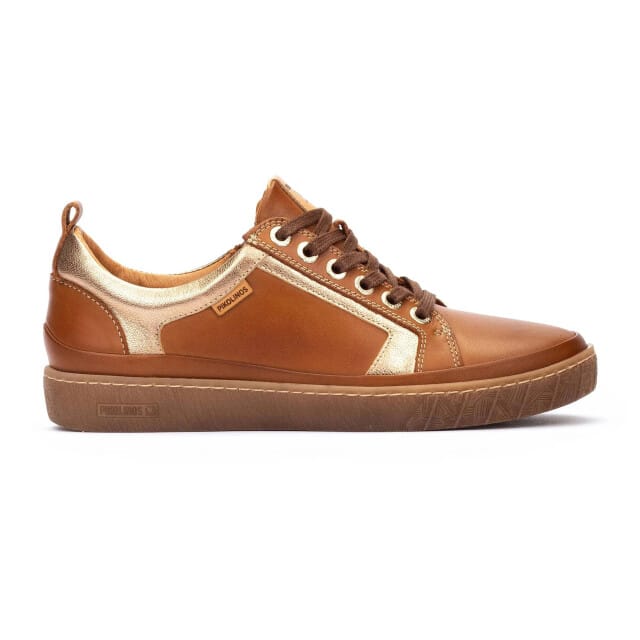 Pikolinos Lanzarote - dames sneaker - Bruin - maat 39 (EU) 6 (UK)