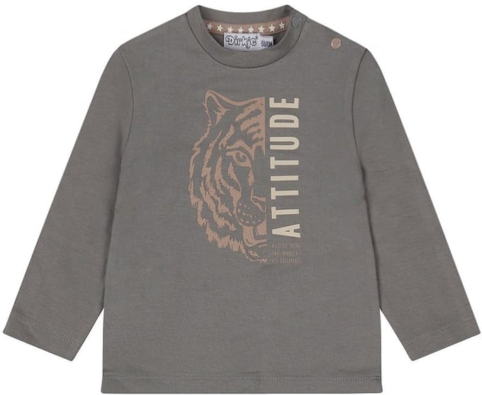 Dirkje Jongens T-shirt - Grey