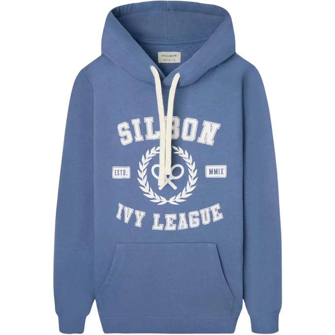 Ivy League bedrukt hoodie Silbon