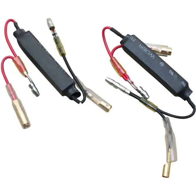 Paar knipperweerstanden P2R 10 OHMS
