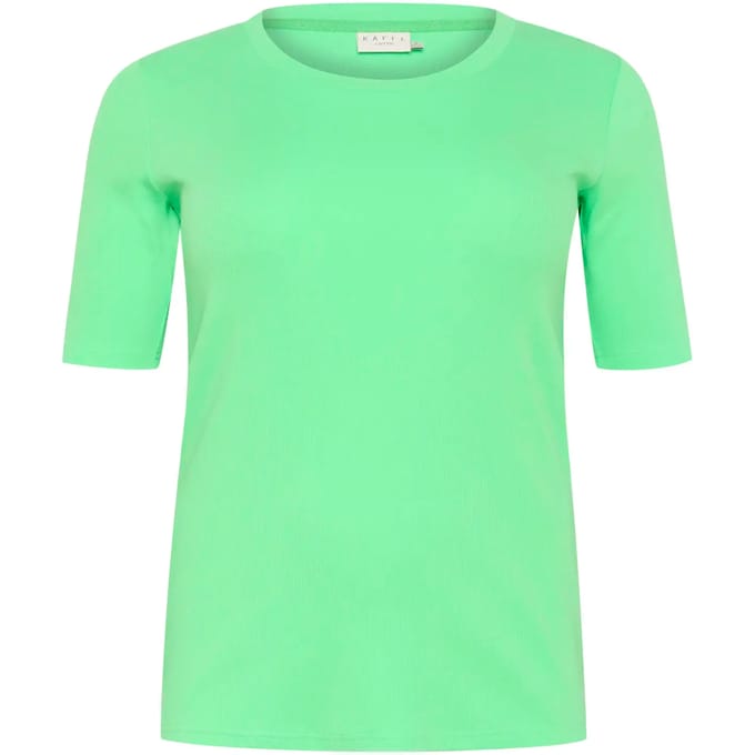 Dames-T-shirt KAFFE Curve Carina