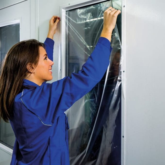 GLASCLEAN Cabine Beschermfolie 70cm x 30 meter