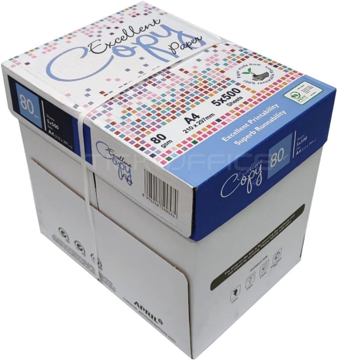 Kopieerpapier A3 80 grams - 5 Riemen Groot Formaat Printerpapier voor Kantoor