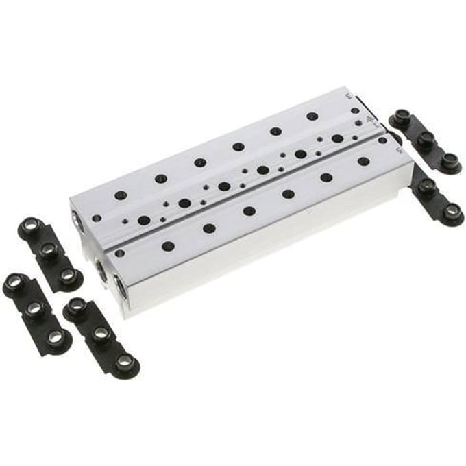 6xG1/4'' Manifold 6-Stations Festo 576421 VABM-B10-20S-G14-6