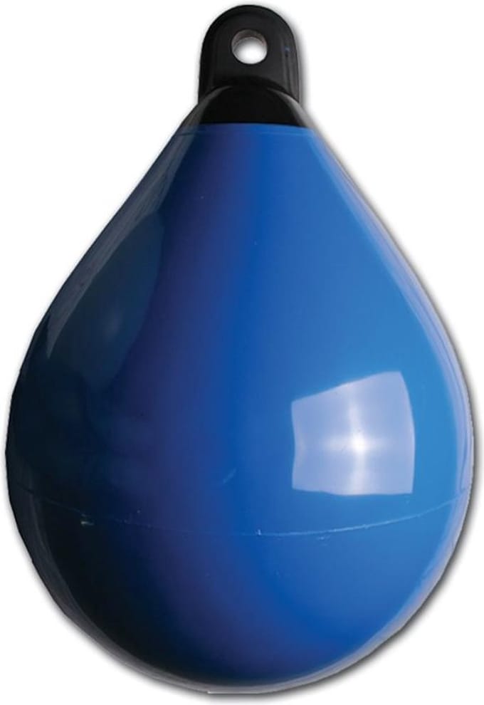 Hollex blauwe Bolfender Ø55 x 73 cm