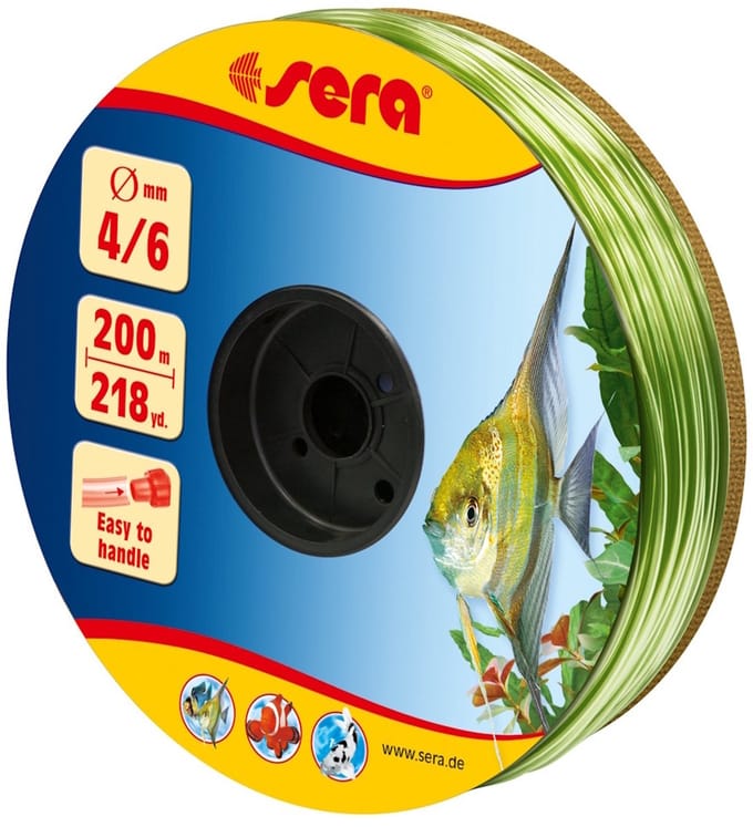 Sera Slang 4/6 Groen 200 Meter Katrol