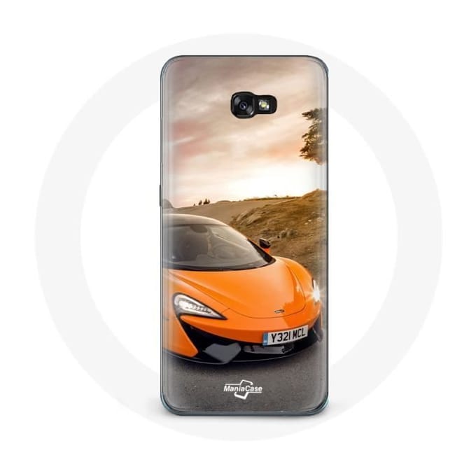 Case voor Samsung Galaxy A3 2017 Formule 1 McLaren F1 Oranje