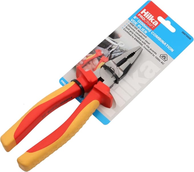 Combinatietang - Universele Tang - Klus Werk - Geïsoleerd Handvat - 200 mm