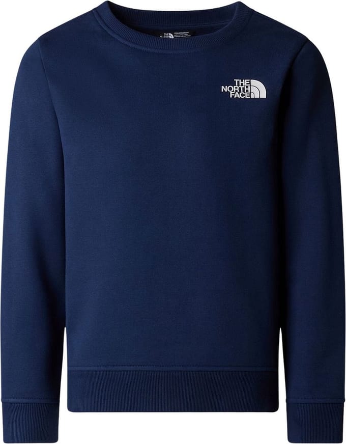 The North Face Redbox Regular Crew Casual sweater jongens Donkerblauw 140