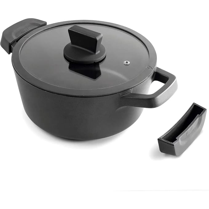 Pot gesmolten aluminium Lacor Titanium Pro D.28 cm