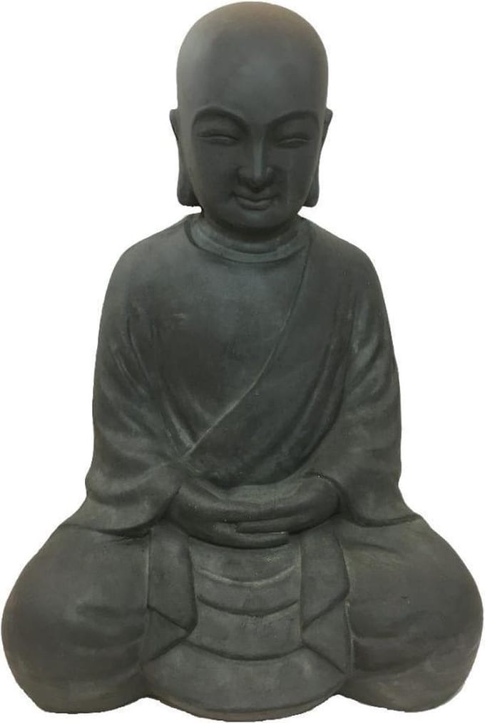 BMPdesign Monnik Lotus - Donkergrijs (40 cm)