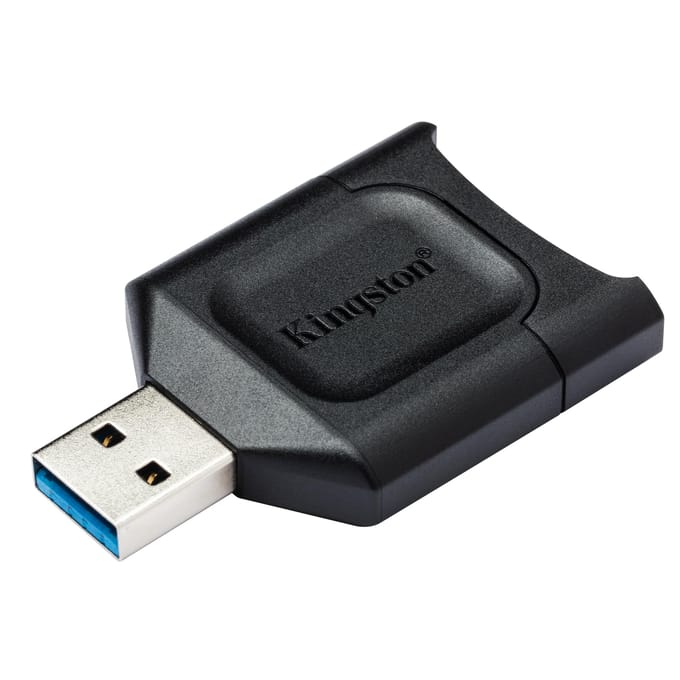Kingston MLP SD Kaartlezer USB 3.2 UHS-II SD Kaartlezer SDHC SD Lezer SDXC Geheugenkaartlezer USB Adapter MobileLite Plus voor Computer MLP【SD Card Reader】