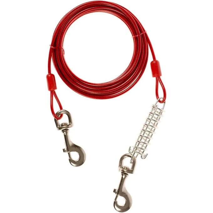 Duvo+ Aanlegkabel Met Veer Heavy Duty 6m