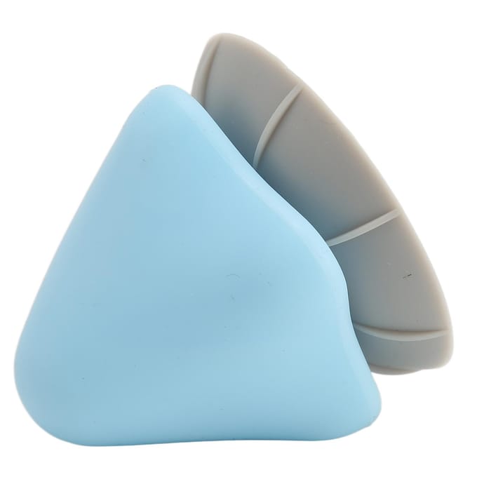 Massagebal Mini Siliconen Triggerpoint Vijfhoek Ontspannende Spierboog Zuignap Massagebal voor gray