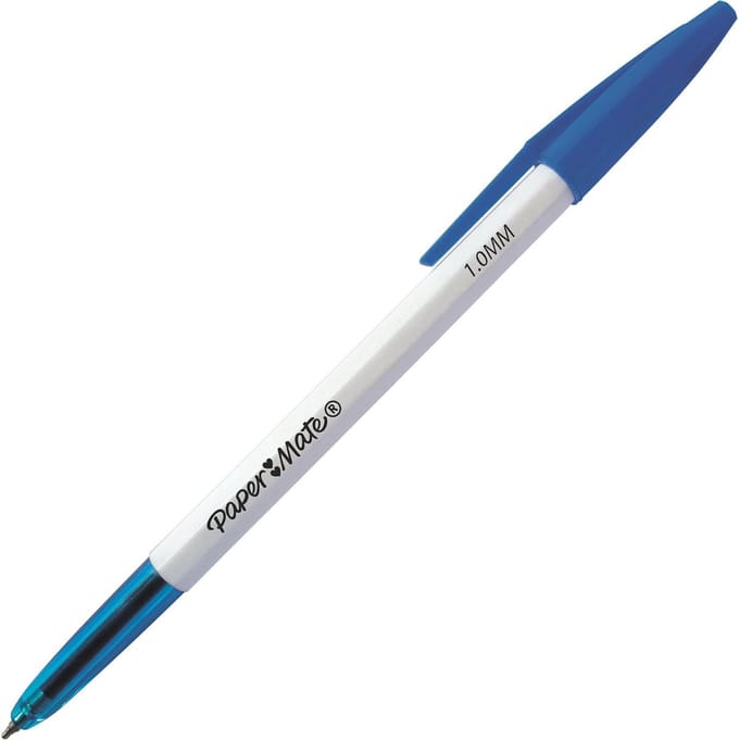 PAPER MATE Balpen - Blue M blauw