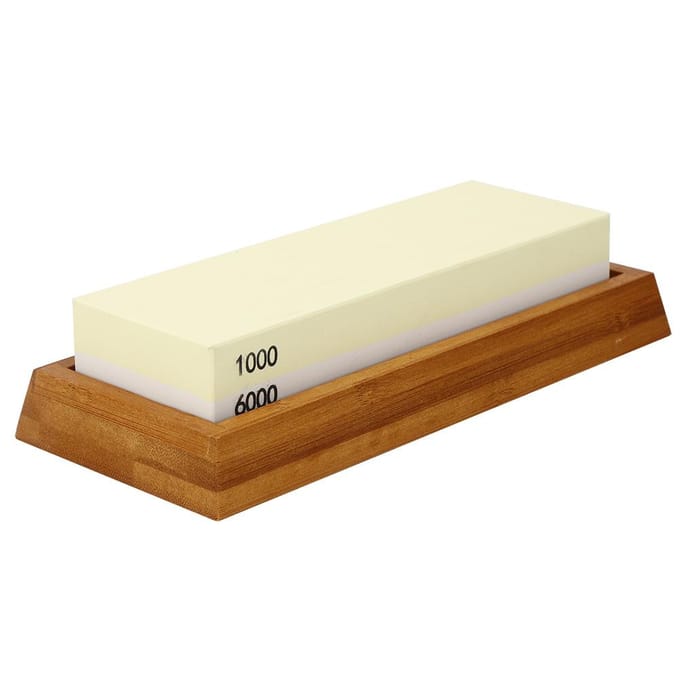 1000/6000 Korrel Dubbelzijdige Messenslijpsteen Keuken Wetsteen Slijpset brown