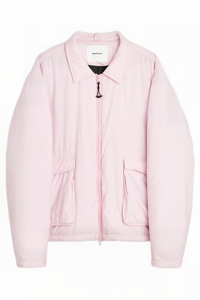 Soulland Jamie Jacket Pink Taglia: XS/S | Giacche Outlet | Unisex | Rosa