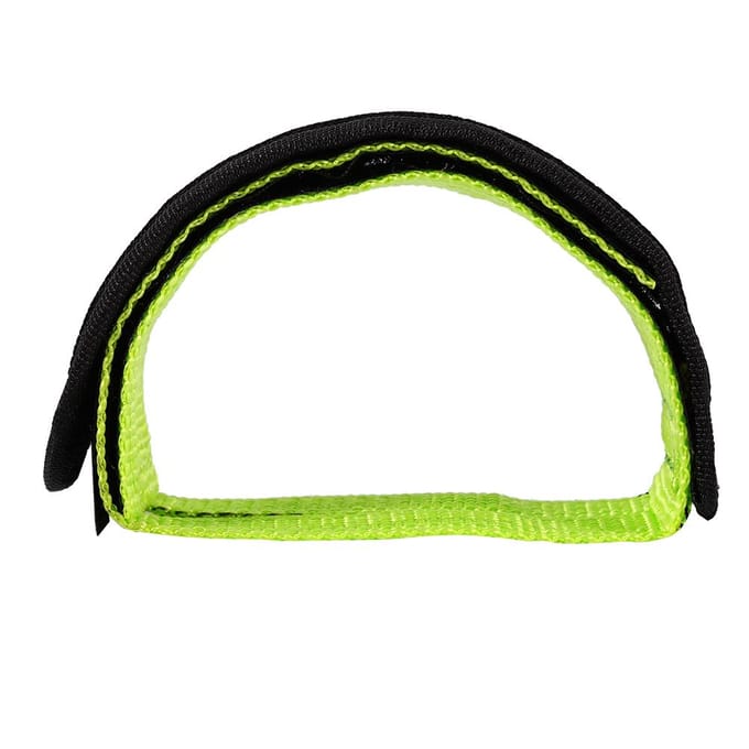 Fixed Gear Fixie Racefiets Fietsen Zelfklevend Pedaal Toe Clip Riem groen