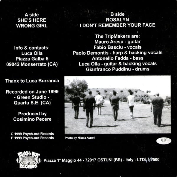 The Tripmakers “ She's Here - LP