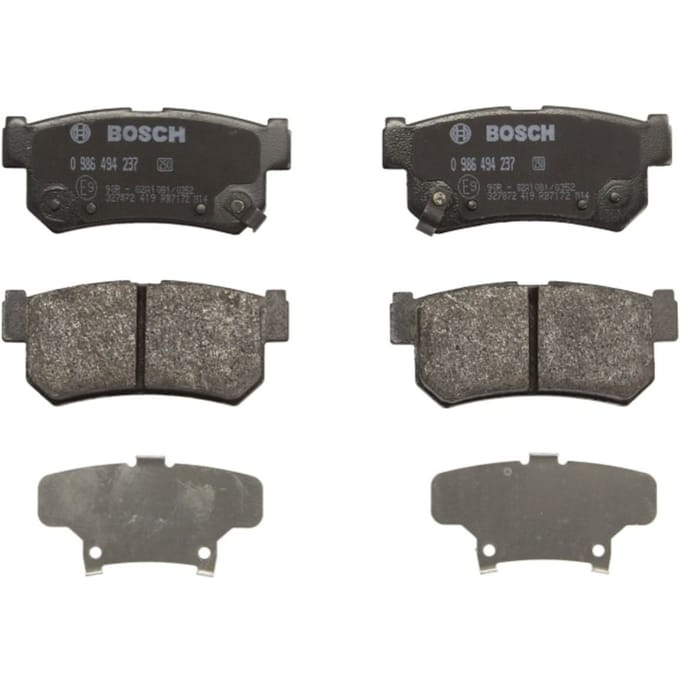 Remblokset BOSCH 0 986 494 237, achter