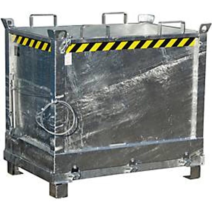 Bodemklepcontainer FB 750, gegalvaniseerd