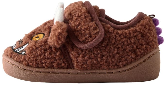 Next - Jongens - Gruffalo-pantoffels met kuipzool - Bruin