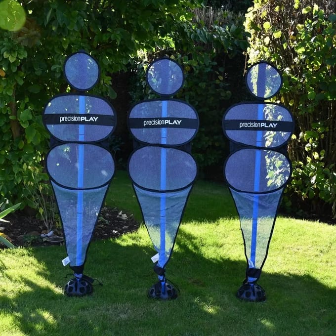 PrecisionPLAY voetbal trainingspoppen set van 3 - Pop Up mannequins 170 cm.