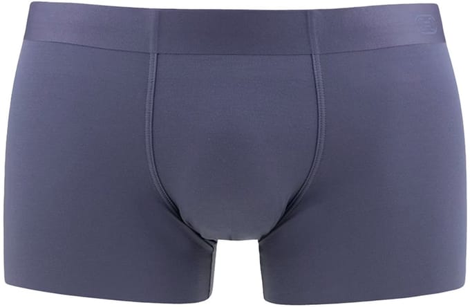 HOM Modal clean cut comfort boxer briefs (1-pack) - heren boxer - grijs