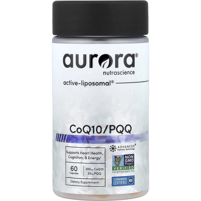 Aurora Nutrascience, CoQ10/PQQ, 60 Gélules