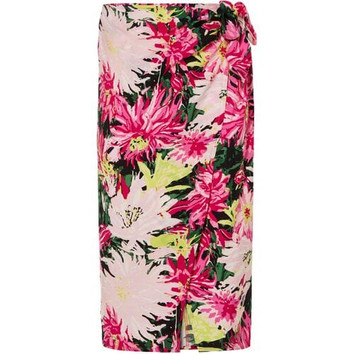 ESMARA Dames wikkelrok (Bloemen/roze, 38)
