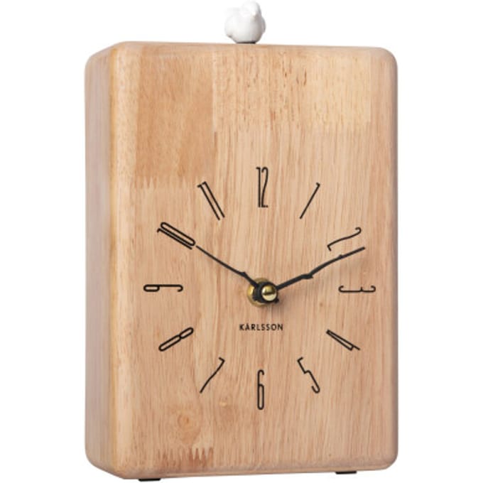 Karlsson - Wall/Table Clock Rama Cuckoo - Bruin - Øcm