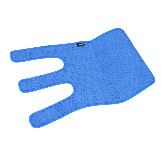 Pakket Verstelbare Kuitcompressie Brace Scheenbeensteun Wrap Onderbeen Sleeve blue