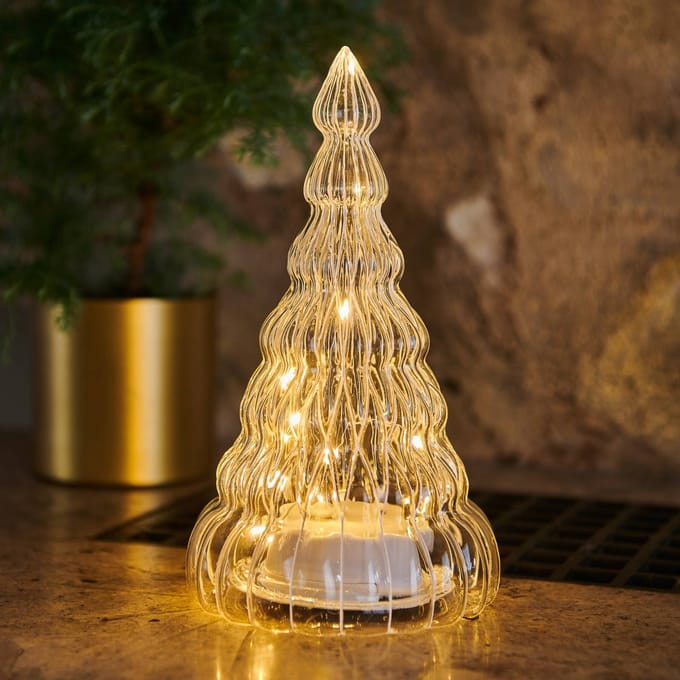 Sirius LED decoratie figuur Lucy boom helder/wit 23,5cm