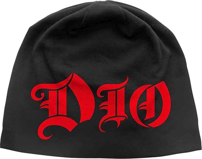 Dio - Logo JD Print Beanie Muts - Zwart